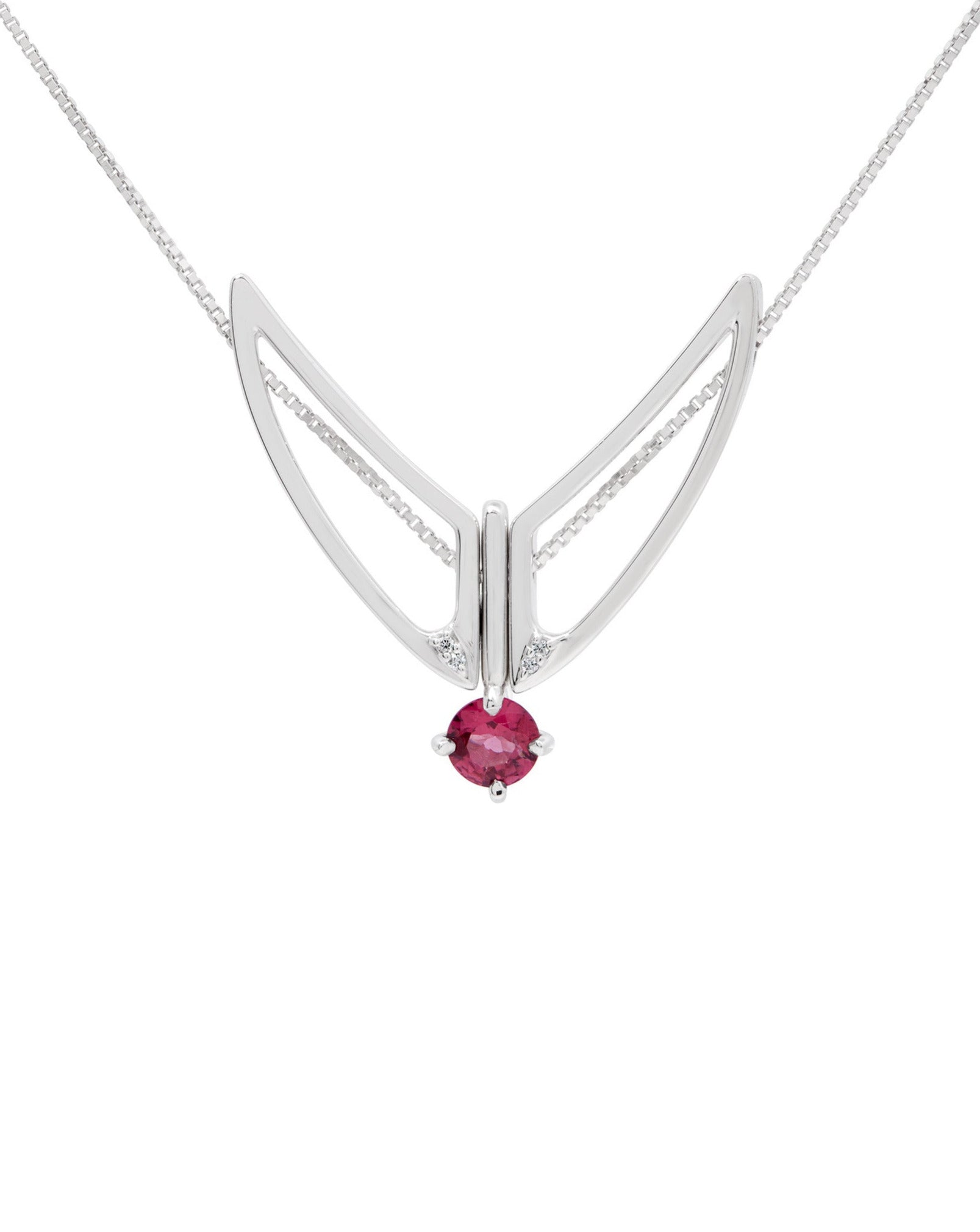 Buy Hype Women x Bliss Lau Attune Necklace Pink Garnet, Handcrafted Jewelry