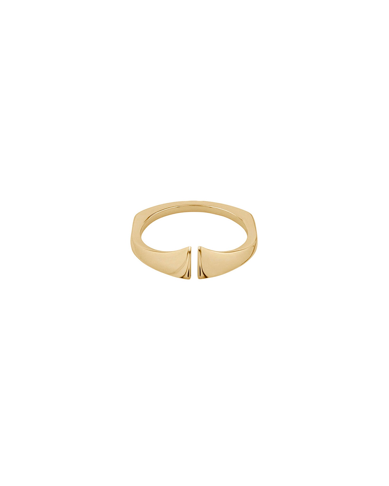 The 18k fairmined nuance ring, the set includes 2 of these. 