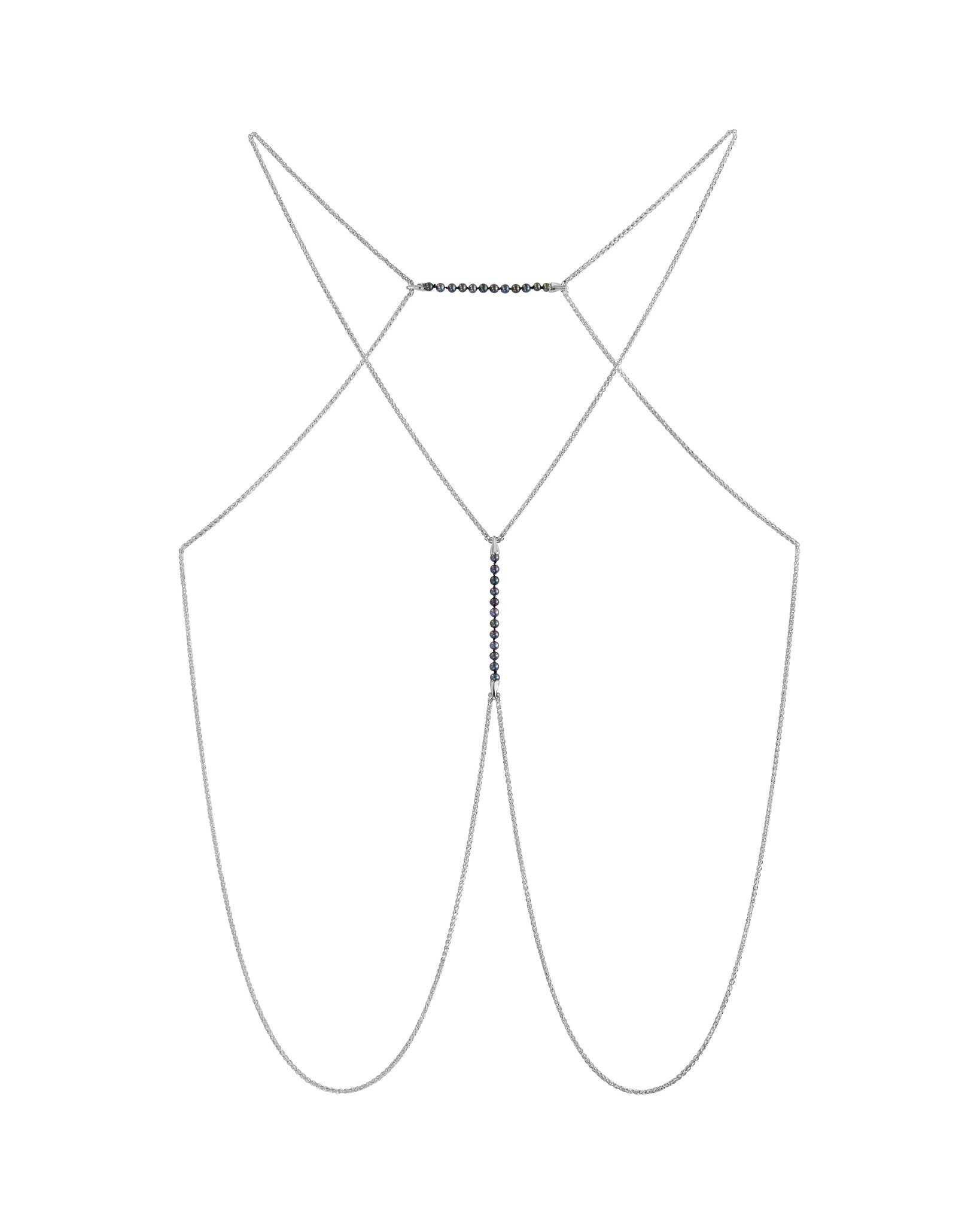 Limited Edition Tuxedo Black Bodychain