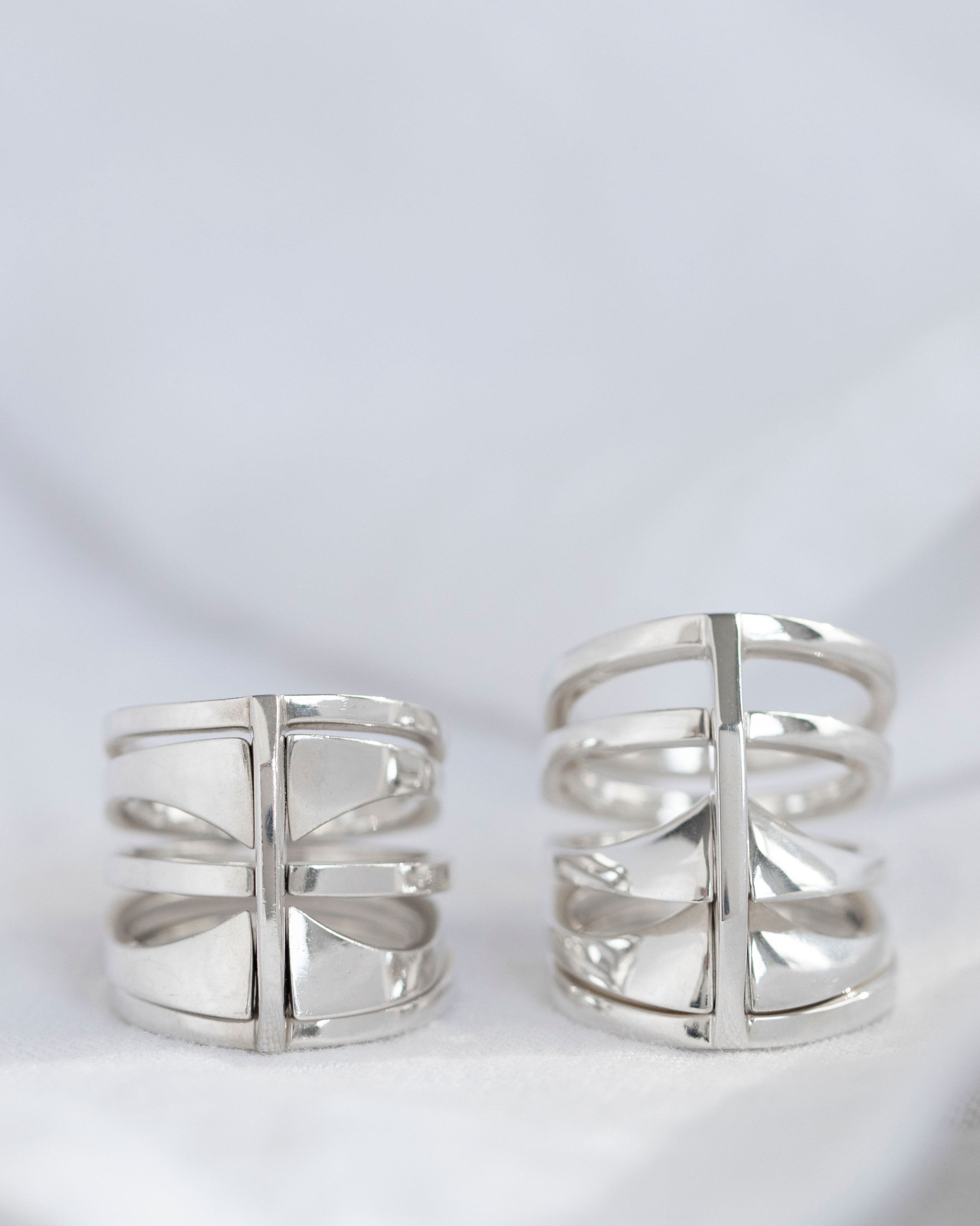 Best Selling Kaleidoscope Ring Set Sterling Silver 20MM