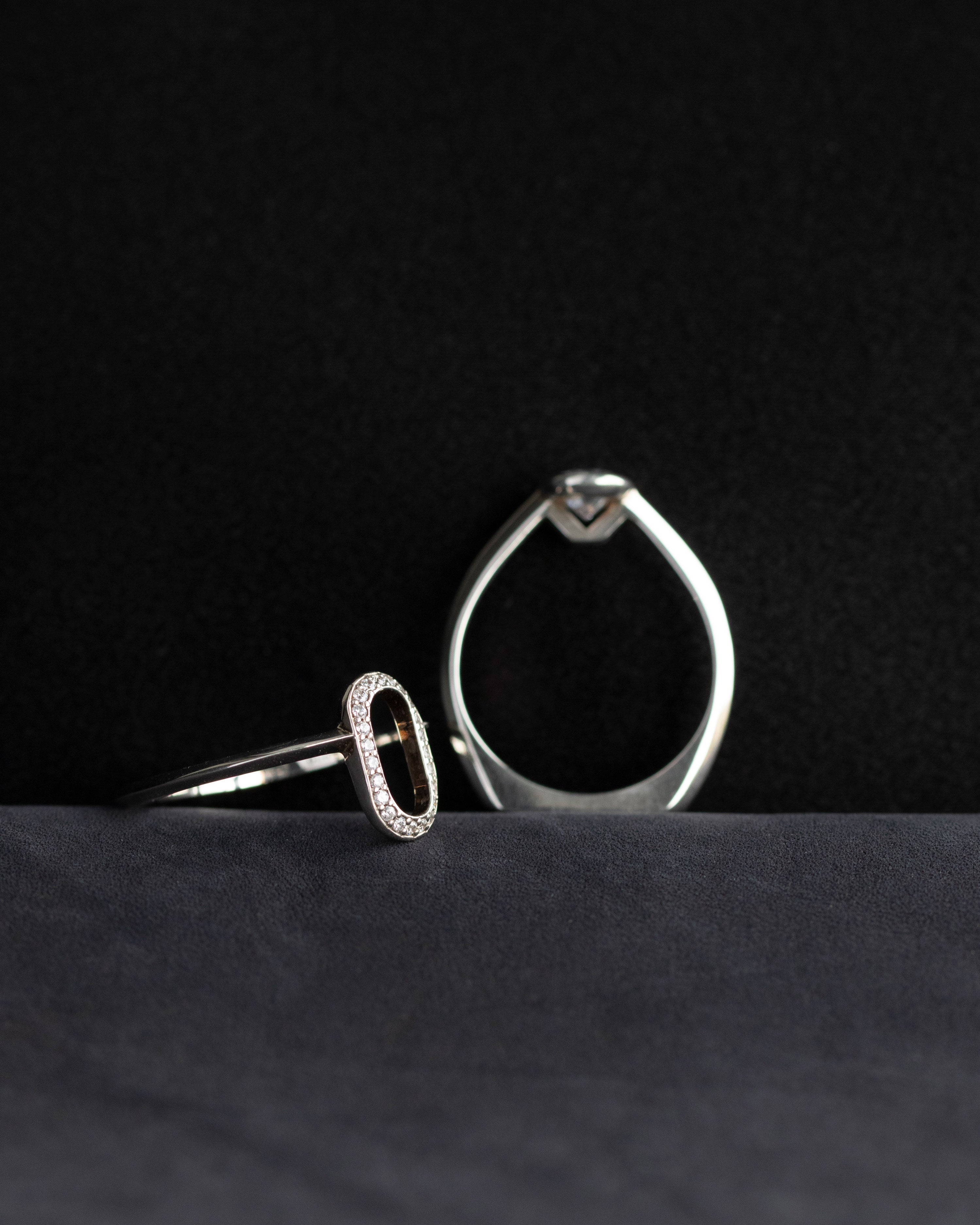 Oval Outline Ring