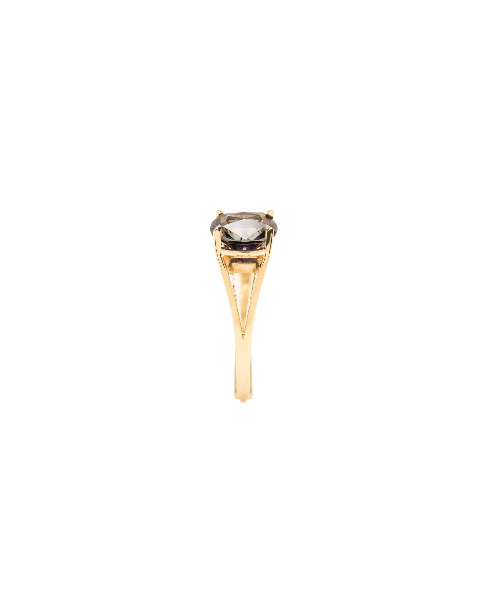 Centered Ring Yellow Gold