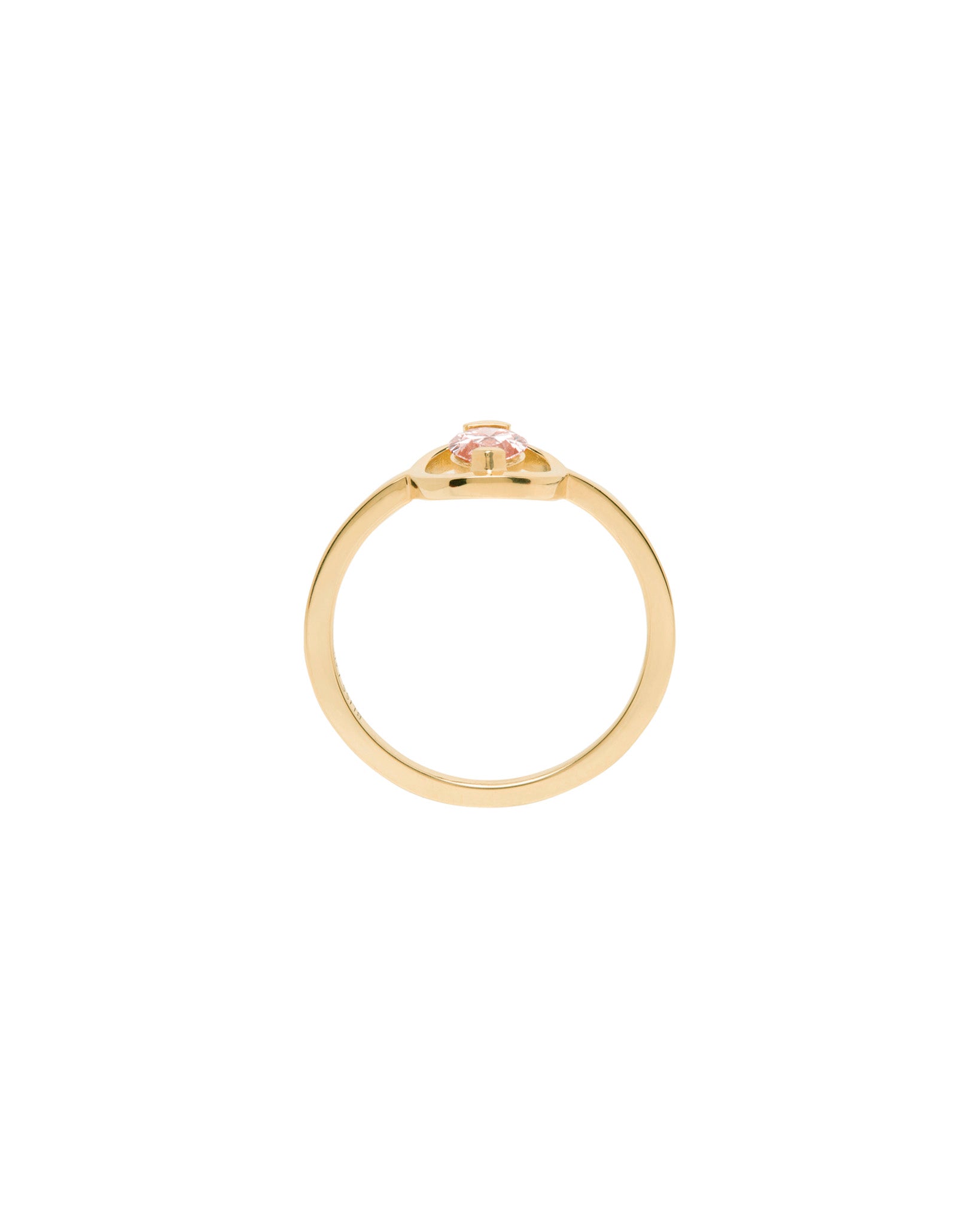 Harmonious Ring Champagne Diamond