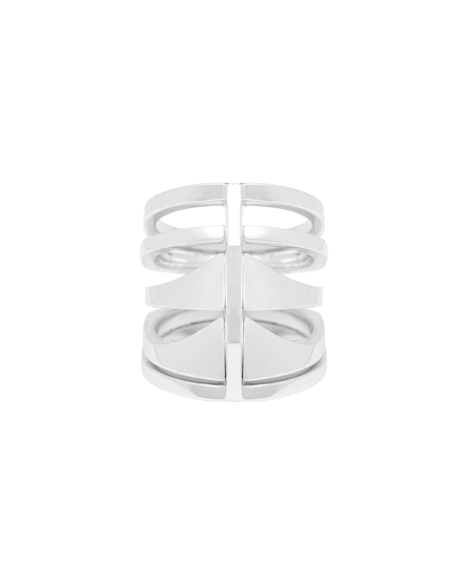 rings that link together. interlocking ring