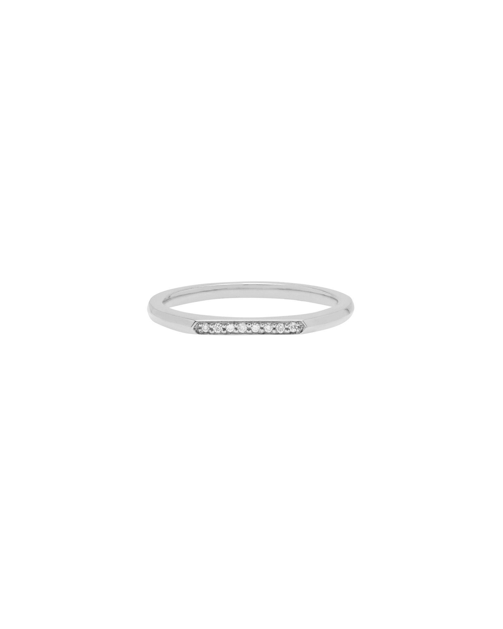 Minimalist Pavé Band