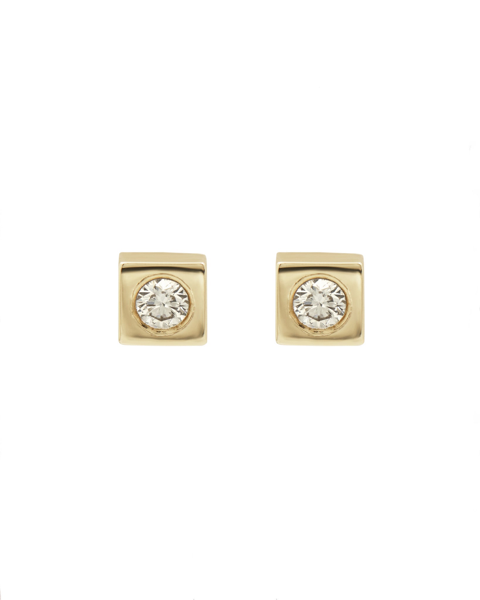 Rain Stud Yellow Gold