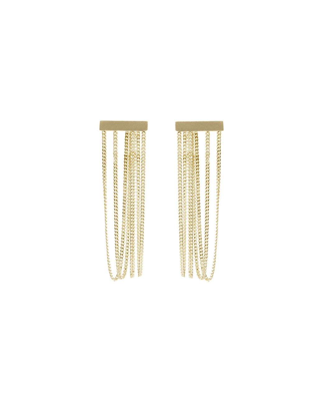 Levitate Earrings Gold Vermeil